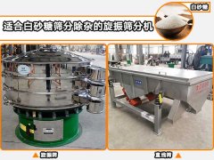 白砂糖適合用哪種自動篩分機(jī)進(jìn)行篩分除雜？